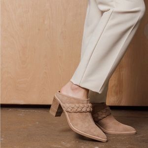 Vita Dolce SERLA's slide on Mule | Low heel |unique braided detailing
